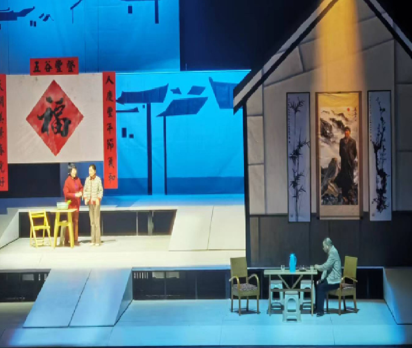 公司組織青年職工觀看鄉村振興主題話劇